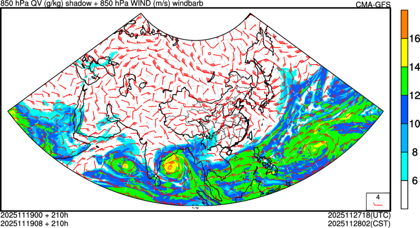 11/19 00时 +210小时