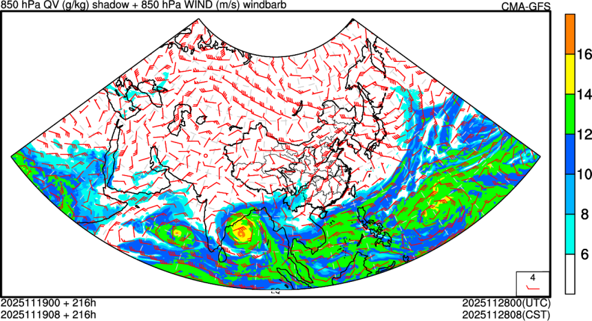 11/19 00时 +216小时