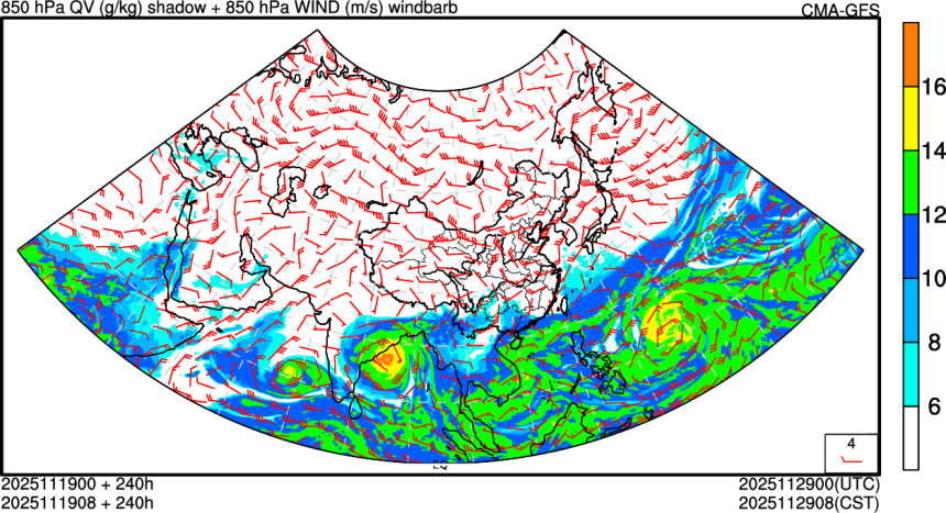 11/19 00时 +240小时