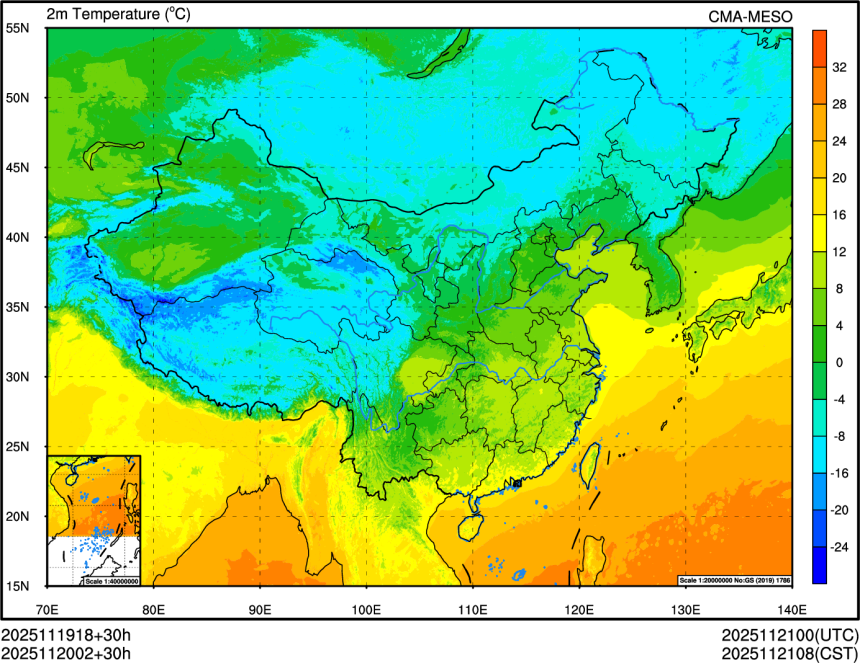 11/19 18时 +030小时