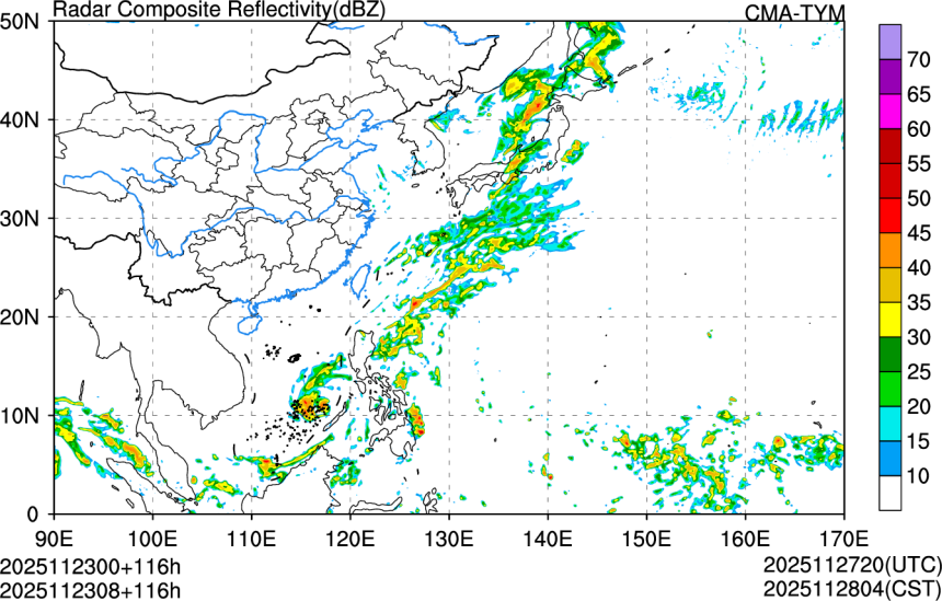 11/23 00时 +116小时