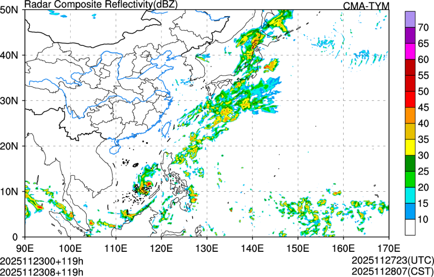 11/23 00时 +119小时