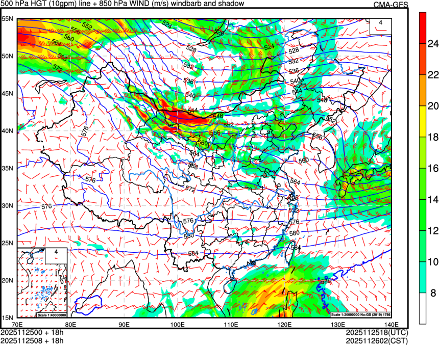 11/25 00时 +018小时