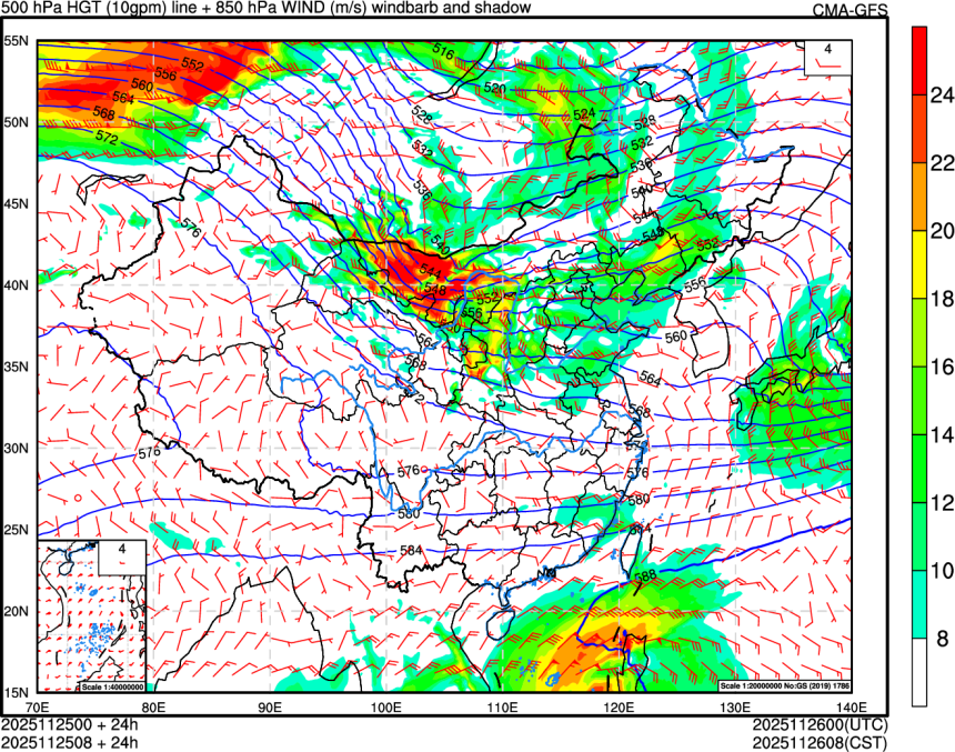 11/25 00时 +024小时