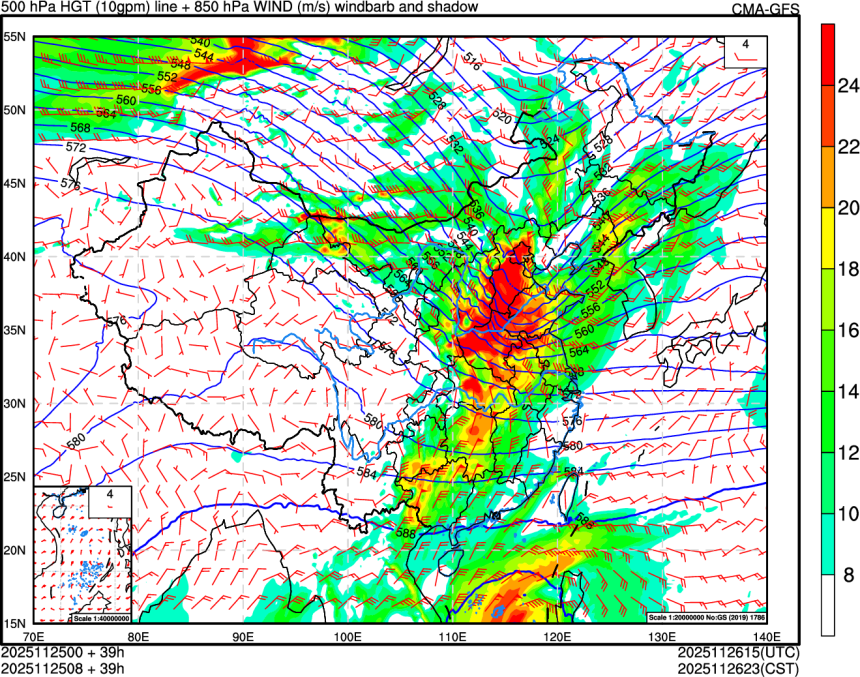 11/25 00时 +039小时