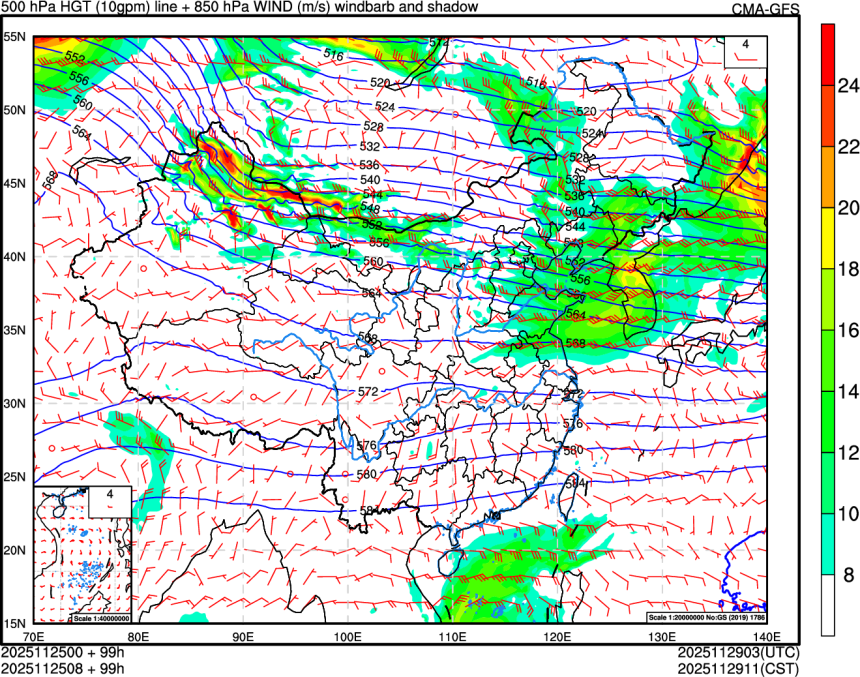 11/25 00时 +099小时