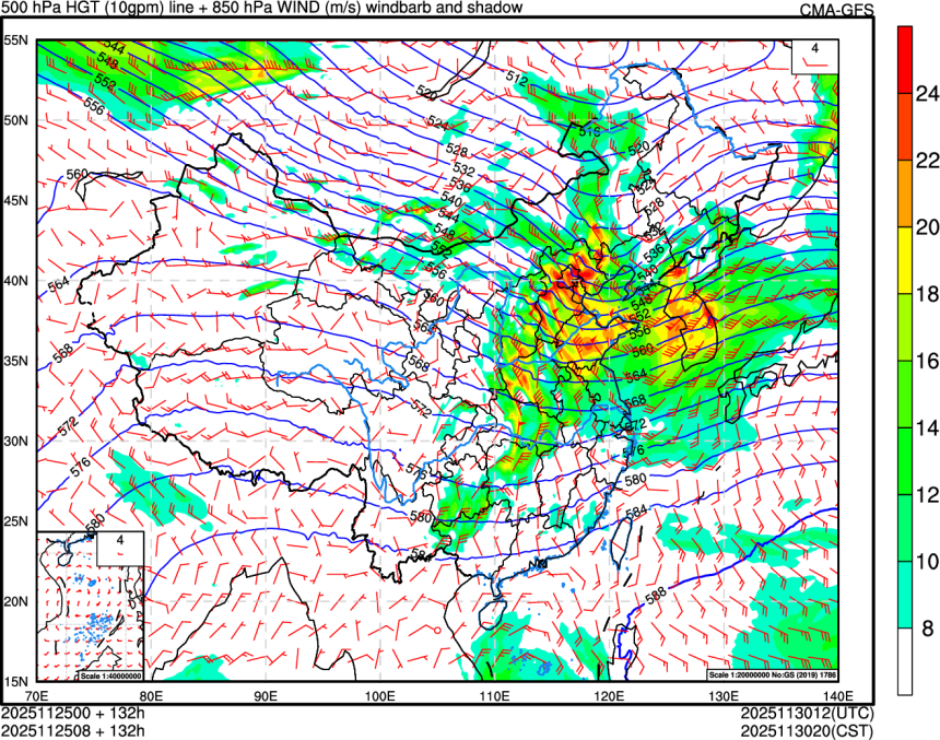 11/25 00时 +132小时