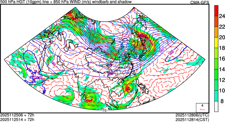 11/25 06时 +072小时