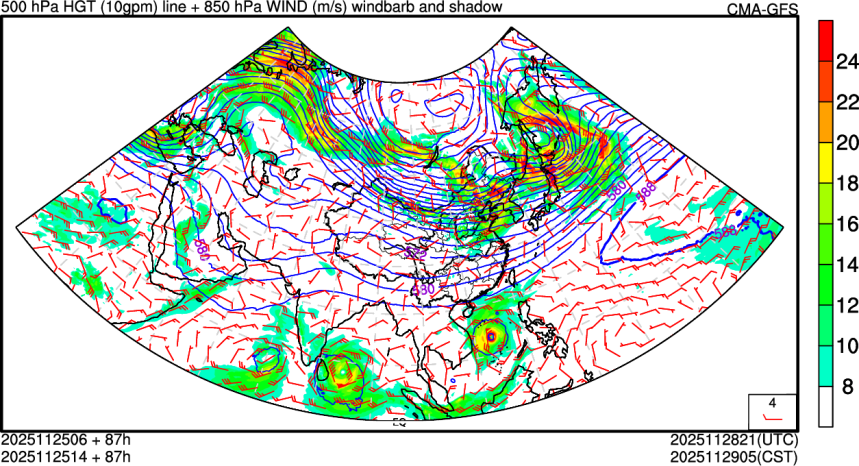 11/25 06时 +087小时