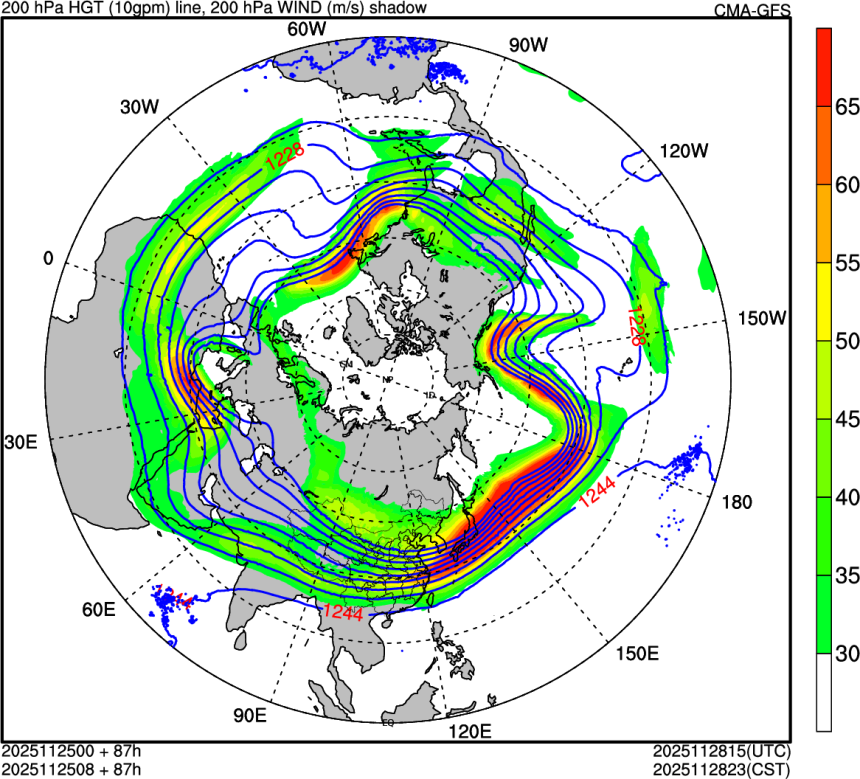 11/25 00时 +087小时