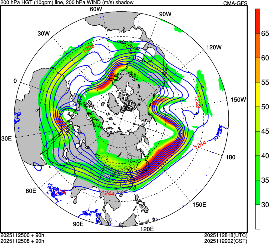11/25 00时 +090小时
