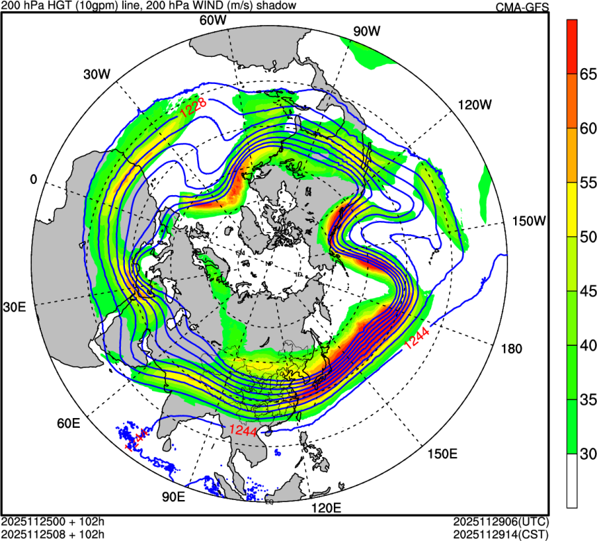 11/25 00时 +102小时