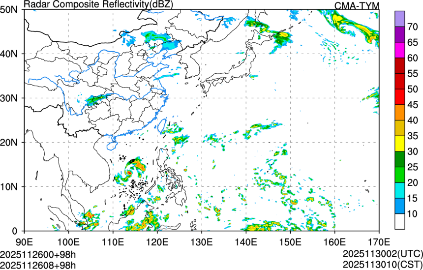 11/26 00时 +098小时