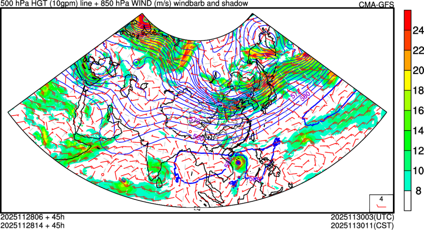 11/28 06时 +045小时