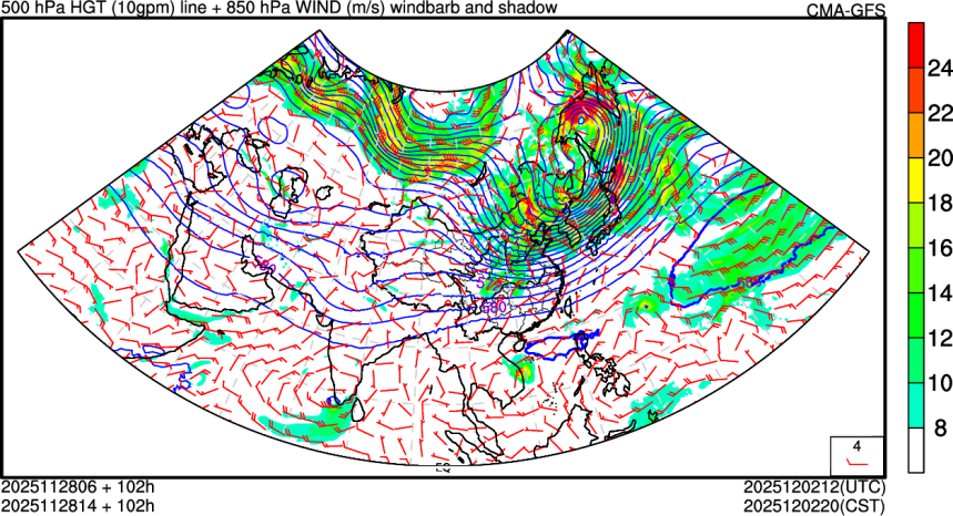 11/28 06时 +102小时