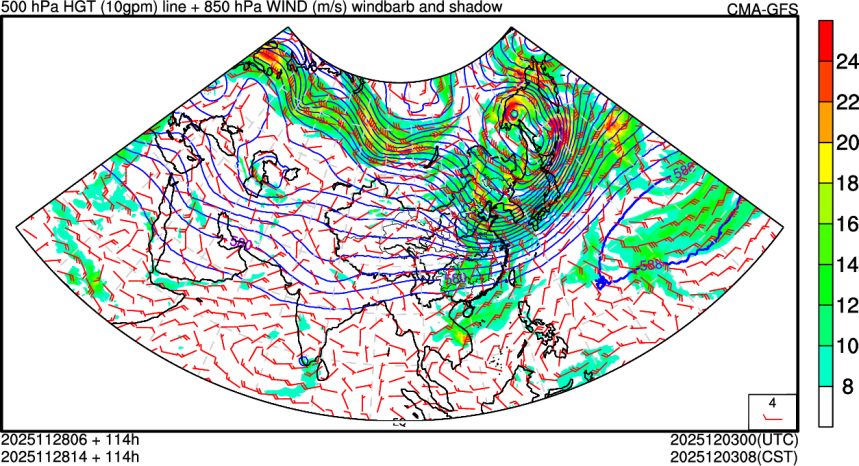 11/28 06时 +114小时