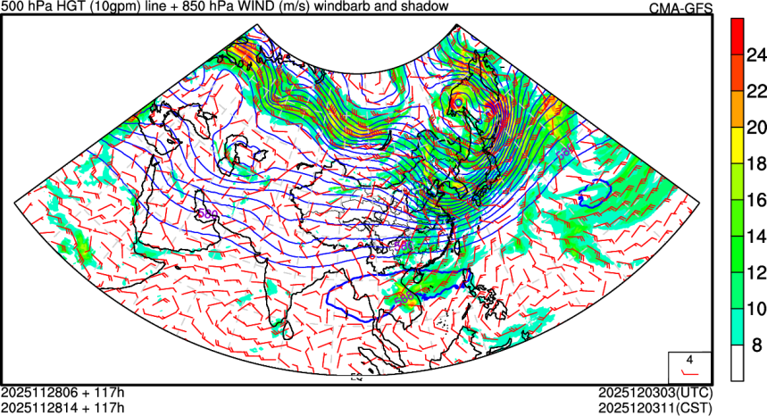 11/28 06时 +117小时