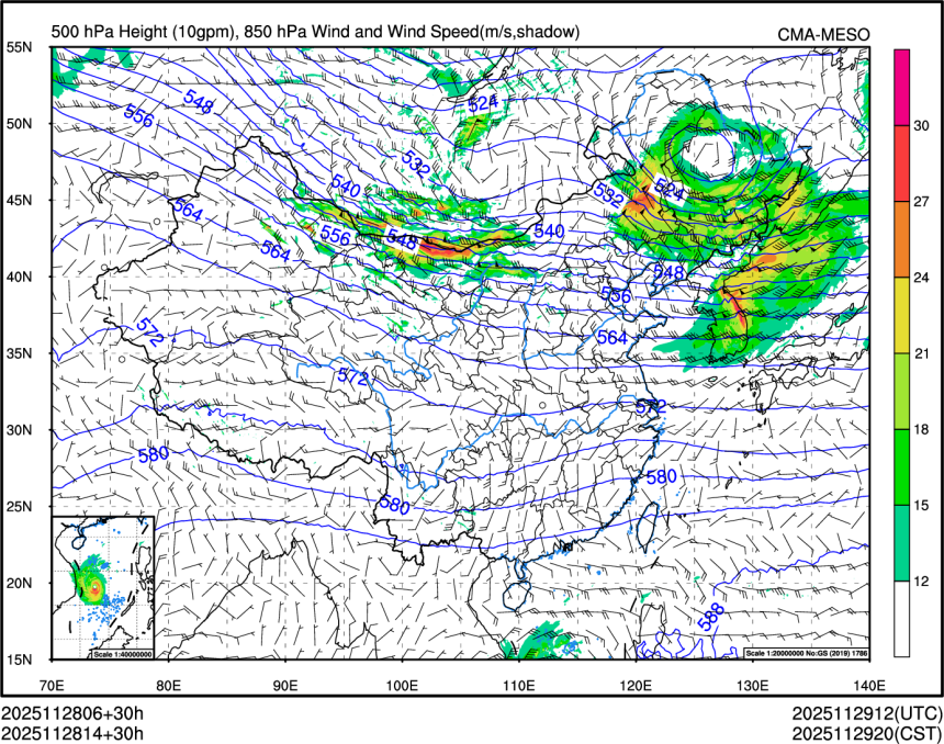 11/28 14时 +030小时