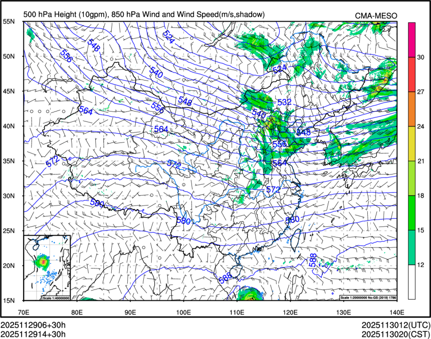 11/29 14时 +030小时
