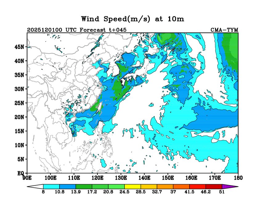 12/01 00时 +045小时