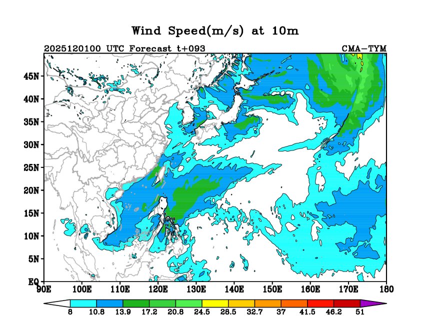 12/01 00时 +093小时
