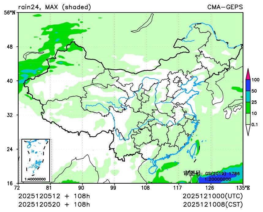 12/05 20时 +108小时