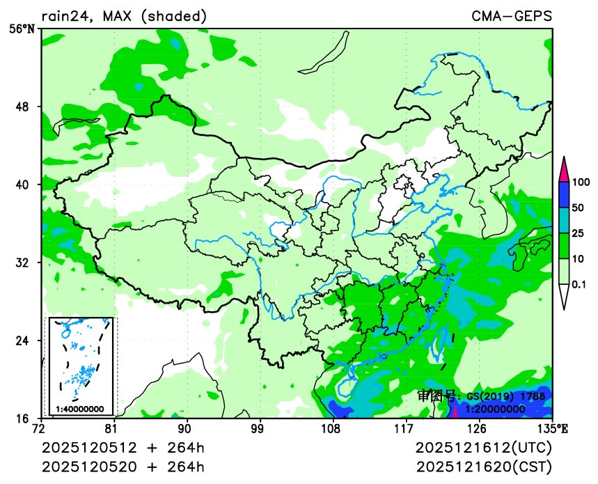 12/05 20时 +264小时