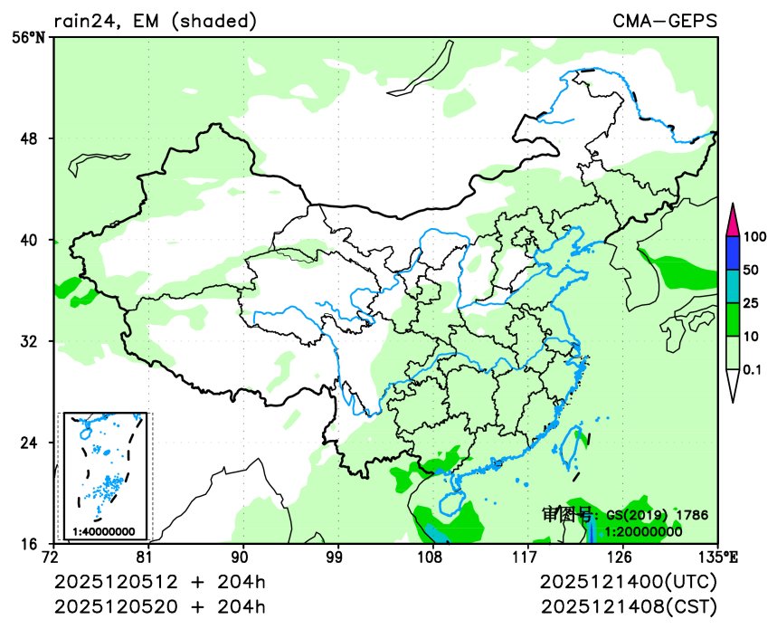 12/05 20时 +204小时