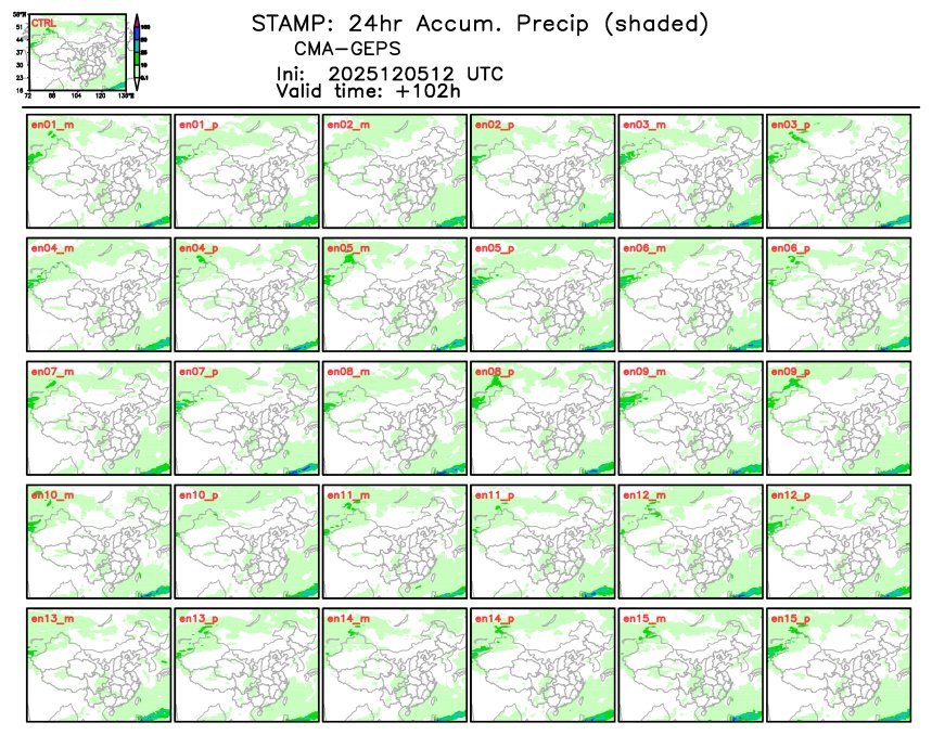 12/05 20时 +102小时