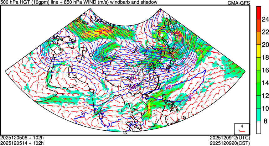 12/05 06时 +102小时