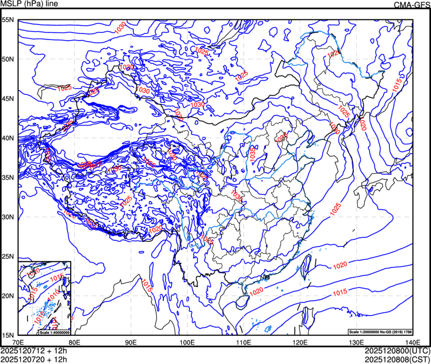 12/07 12时 +012小时