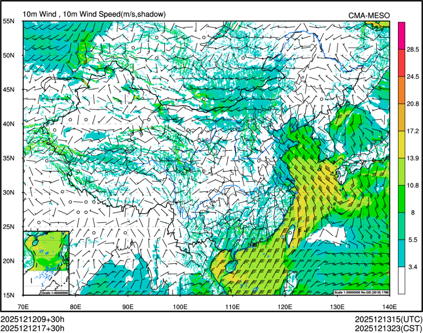 12/12 17时 +030小时