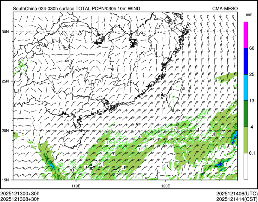 12/13 08时 +030小时