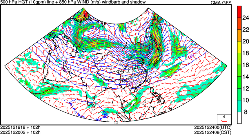 12/19 18时 +102小时