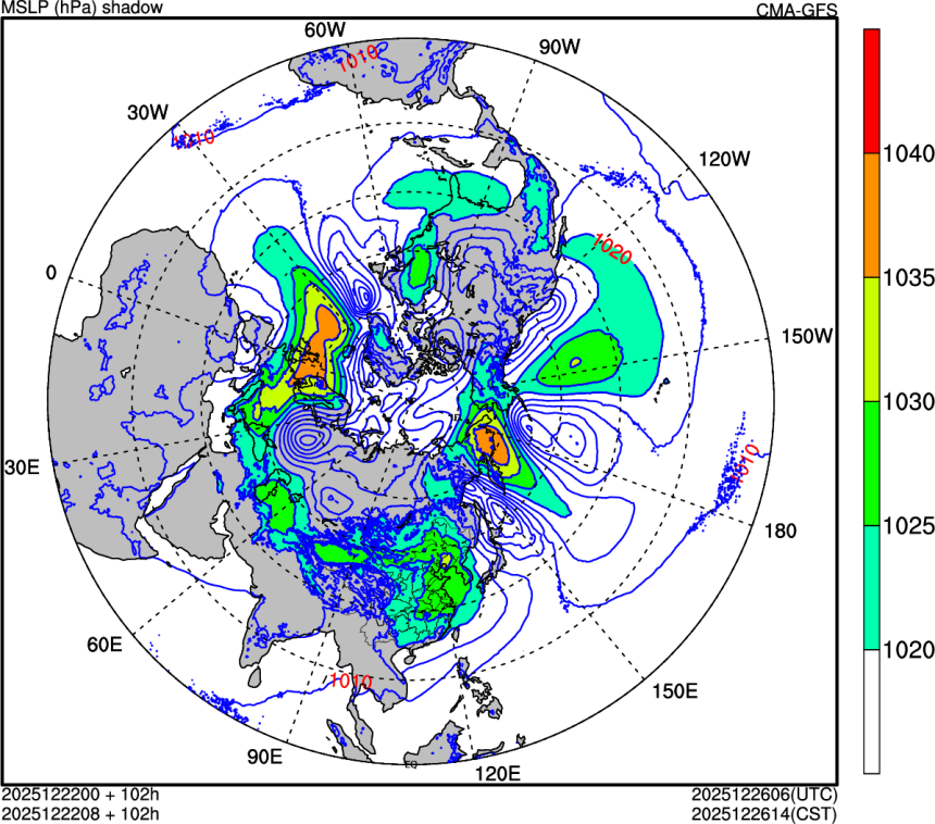 12/22 00时 +102小时