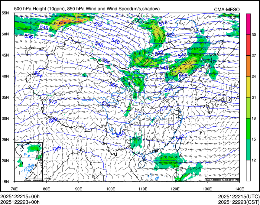 12/22 23时 +000小时
