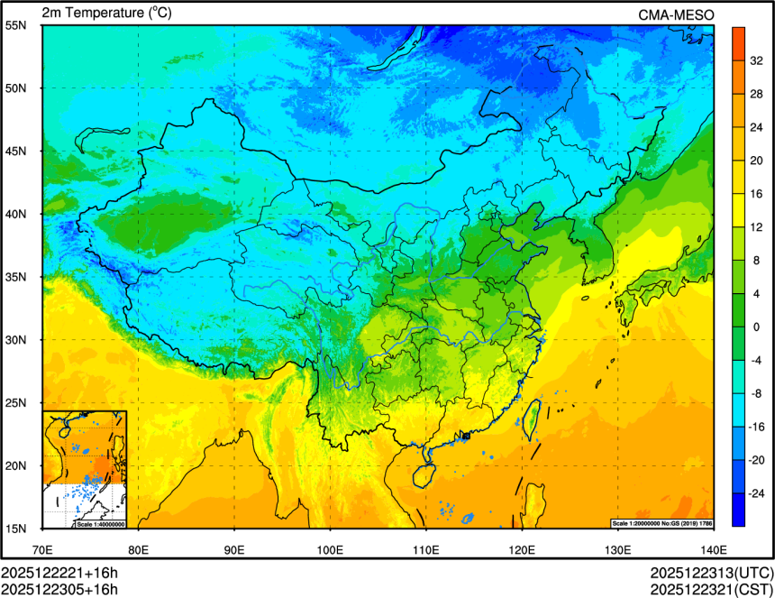 12/22 21时 +016小时