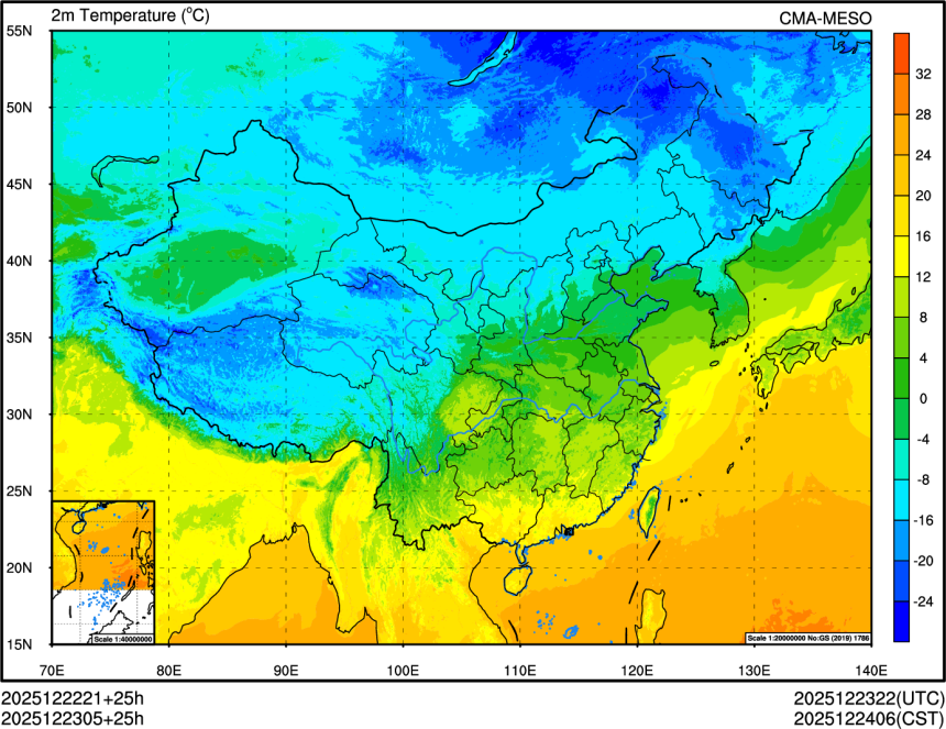12/22 21时 +025小时
