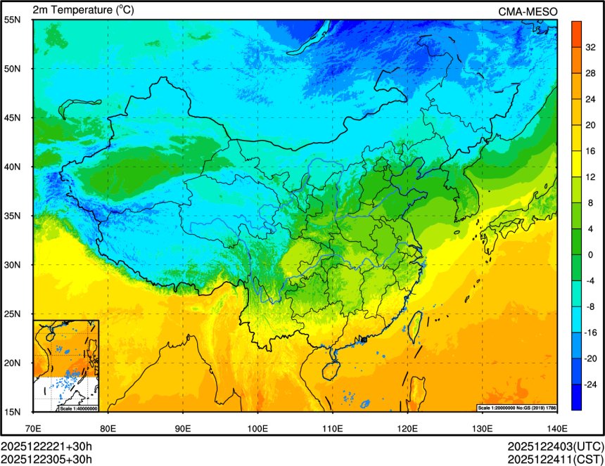 12/22 21时 +030小时