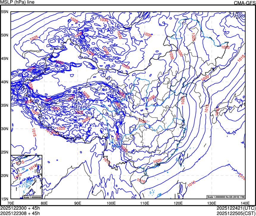 12/23 00时 +045小时