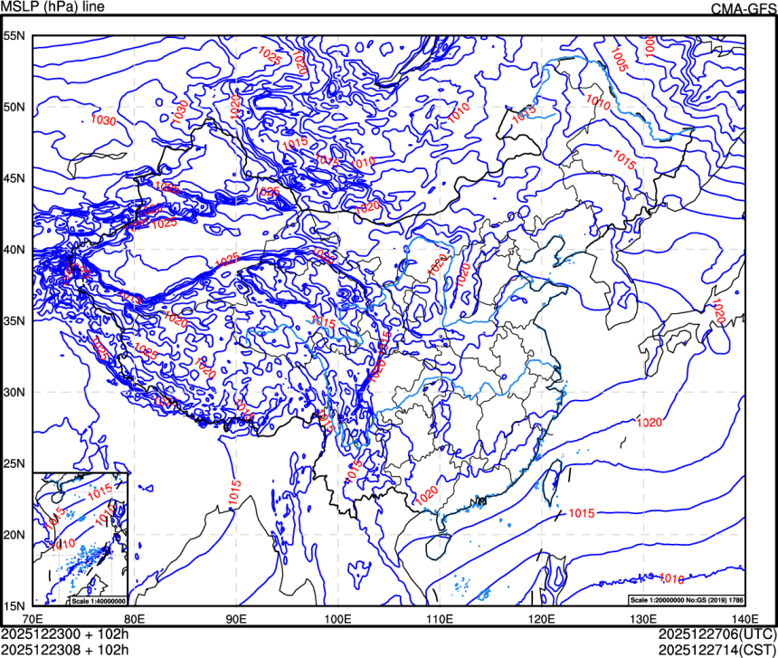 12/23 00时 +102小时