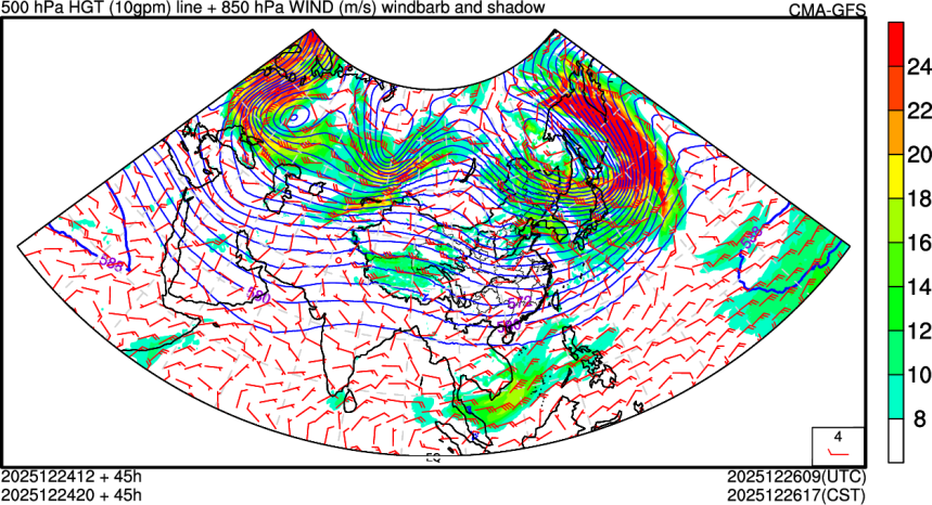 12/24 12时 +045小时