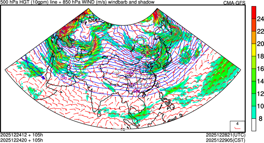 12/24 12时 +105小时