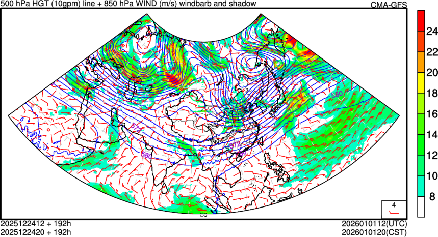 12/24 12时 +192小时