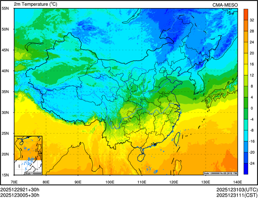 12/29 21时 +030小时