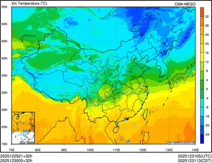 12/29 21时 +032小时