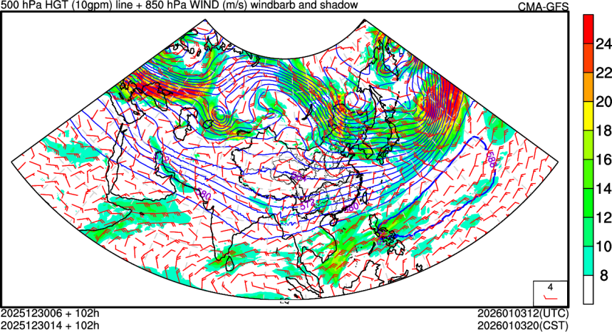 12/30 06时 +102小时