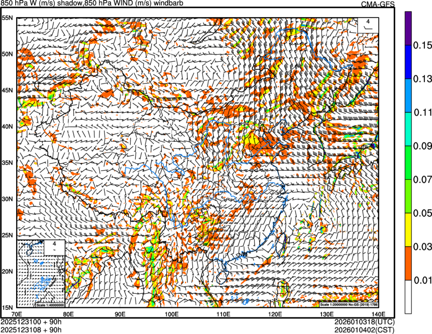 12/31 00时 +090小时