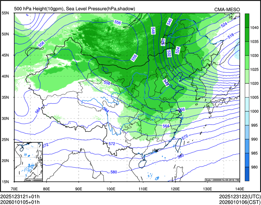 01/01 05时 +001小时
