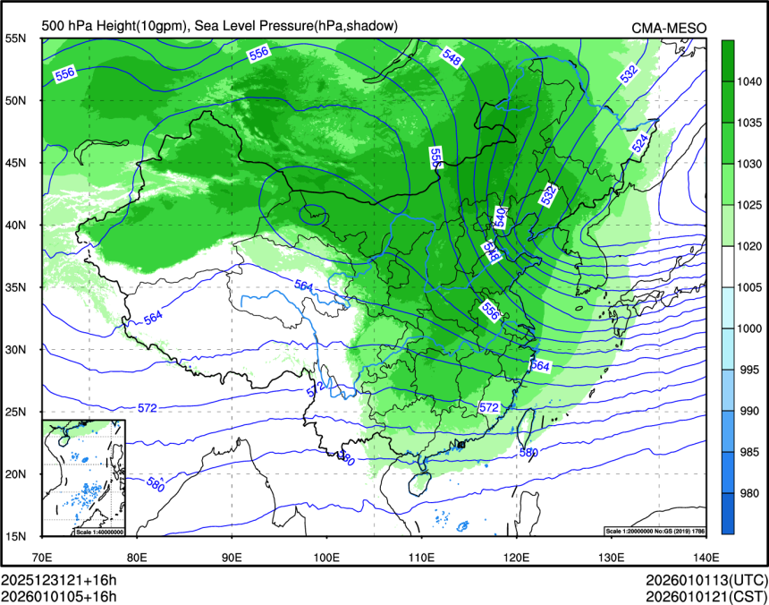 01/01 05时 +016小时